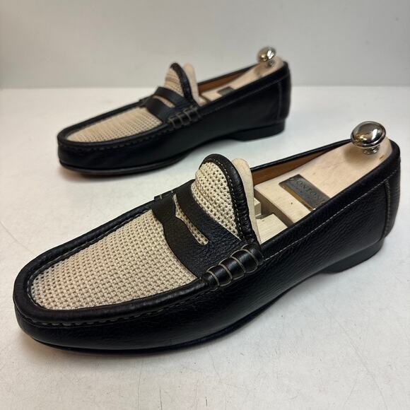 Ralph Lauren Purple Label Chalmers Spectator Penny Loafer Made in Italy 10.5 main image 13